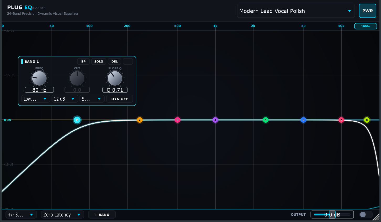 PLUG EQ Interface