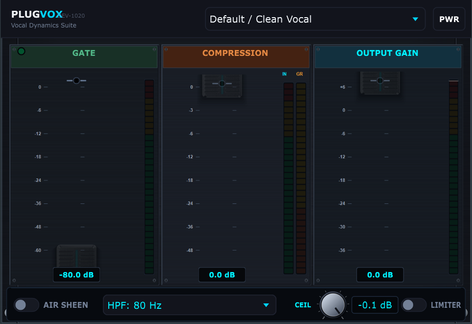 PLUGVOX Interface